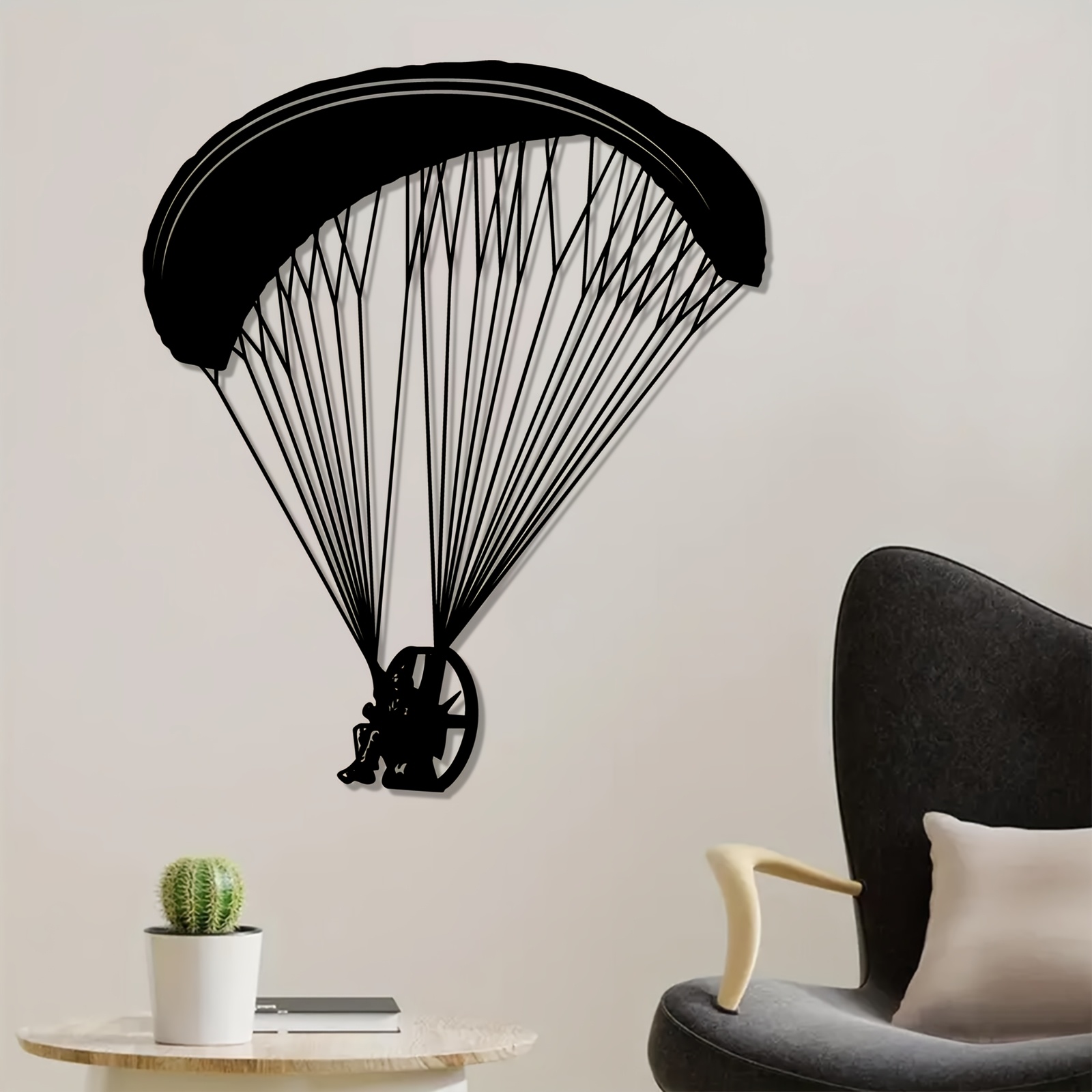 Brand Metal Wall Art Skydiver  - Outdoor Adventure Brands recension och pris