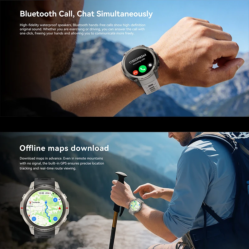 Sports Smart Watch GPS Offline - Outdoor Adventure World recension och pris